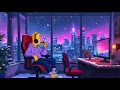 Lagu cold wind, warm smoke 🚬 lofi hip hop ~ city silence / deep in thought