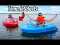 Temu Mini Jet Boat Testing