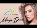 Download Lagu Maya Diab - Ta'lan | LYRICAL VERSION | مايا دياب - تقلان | كلمات | TOP TRENDING ARAB SONGS