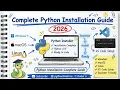 Python Installation Complete Guide 2026 Install Python on Windows macOS Linux VS Code Setup