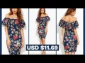 LightInTheBox Floral Dresses Summer 2017 Collection