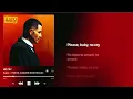 NO CRY - KAPO (LETRA)