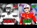 Best Worst Rookie QB s Since 2016