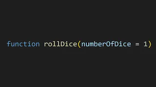 Making a dice roll function in js
