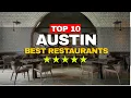 TOP 10 Restaurants in Austin