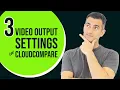 3 Output Settings in CloudCompare 3D Forensics Accident Reconstruction Crime Evidence