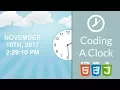 Let s Code an Analog Digital Clock Javascript ES6 HTML CSS