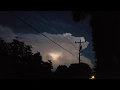 Thunder head with lightning