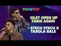 Lagu Stecu Stecu x Tabola bale -  Silet Open Up \u0026 Faris Adam (Live) | MeleTOP | Namie \u0026 Hawa