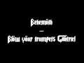 Behemoth - Blow your trumpets Gabriel [lyrics]