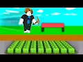 I secretly built a INFINITE FARM in Roblox Bedwars