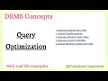 48 What is Query Optimization in a Database Management System