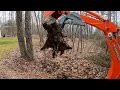 kubota bx25 and bxpanded thumb use