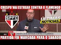 Download Lagu 🔥 CRESPO VAI ESTREAR PELO SÃO PAULO FC CONTRA O FLAMENGO NA VOLTA DO BRASILEIRÃO! 🟥⬜⬛