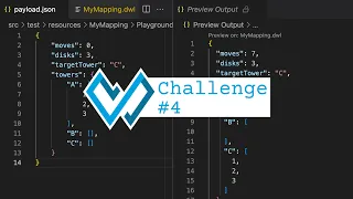 DataWeave programming challenge Solve the Tower of Hanoi mathematical puzzle