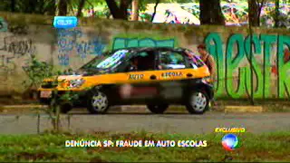 Fala Brasil (Record) mostra reportagem com Autoescolas praticando irregularidades