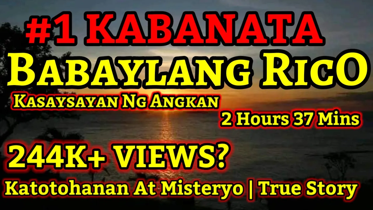 BABAYLAN RICO KABANATA 1 - Kwentong Aswang (True Story)