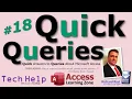 Microsoft Access Quick Queries Paste Behavior Text Box Margins Vertical Alignment More