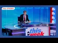 This Week with George Stephanopoulos Full Broadcast - Sunday, November 9