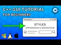 C GUI Programming For Beginners Episode 4 - Styles