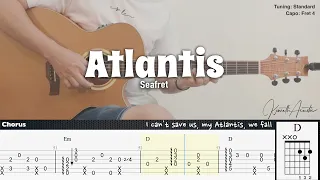 Download Atlantis - Seafret | Fingerstyle Guitar | TAB + Chords + Lyrics MP3