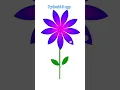 Draw Flower in Python pydroid 3 app turtle graphics design