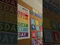Preschool Homeschool Classroom Calendar Colorful Hadley Designs Posters Kids Toddlers Early Learning