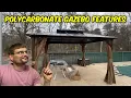 Amazon Polycarbonate Gazebo Review Assembly Features and First Impressions