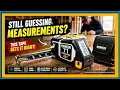 REEKON T1 Tomahawk Digital Tape Measure - 25 Ft Professional Measuring Tool Green Laser E-Paper