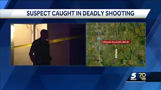 Suspect arrested after man shot killed at Moore home police say