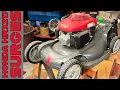 Honda mower surging rough idle Carb cleaning