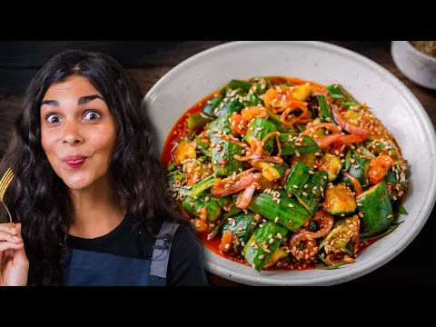 Spicy Korean Cucumber Salad - 97
