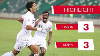 Mohammed Bajaber Michael Olunga William Lenk Goals Gabon 3 3 Harambee Stars Highlights 