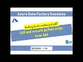 Run Python from ADF - Tips for Using Custom Activity
