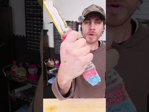 Carving A Pumpkin With A Giant Candy Sword!