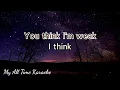 IF YOU'RE GONE - MATCHBOX TWENTY (karaoke version)