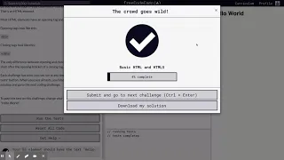 Learn Basic HTML and HTML5 Say Hello to HTML Elements freeCodeCamp org 02