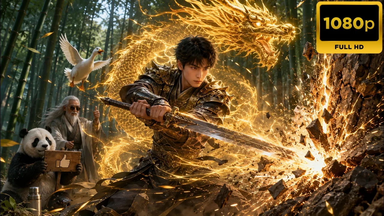 🐉⚔️ سيد قصر التنين الجديد يواجه خيانة الشيوخ وحصار المدينة! فيقطعهم بسيف واحد ويكسب حب الجميلة! 💘🔥 poster