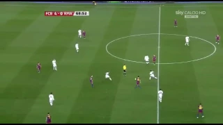 تيكي تاكا برشلونة ضد ريال مدريد دندنها