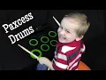 Playing the Paxcess Electronic Drum Set