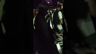 العازف وهبه مع الفنانة هبه دنقلا 