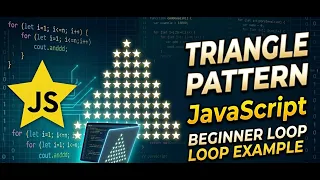 Right Triangle Star Pattern JavaScript Pattern Printing