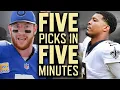 NFL Expert Picks Against The Spread for Week 7 Pick Em Contests