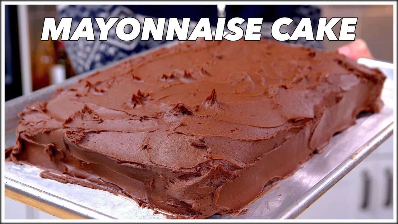 Chocolate Mayonnaise Cake Recipe Part 1 - Glen And Friends Cooking