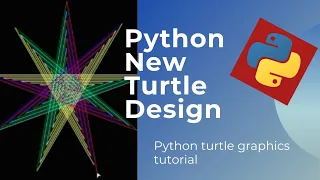 Awesome Python turtle pattern