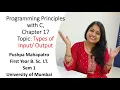 46 Chapter 18 Let Us C Types of Input and Output Programming Principles with C