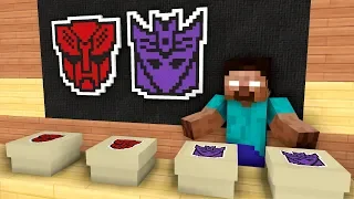 Download Monster School: Unboxing TRANSFORMERS Presents from Herobrine - Minecraft Animation MP3