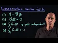 Conservative vector fields Lecture 44 Vector Calculus for Engineers