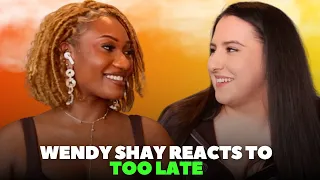 wendy shay u0026 vivz react to her song too late