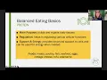 Nutrition Sessions - Balanced Eating for Vitality